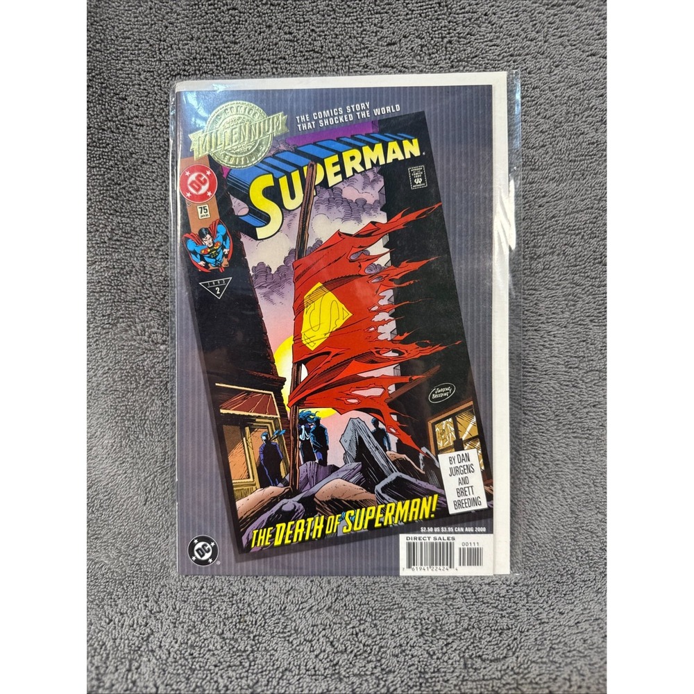 DC Comics Superman Comic Book The Death of Superman